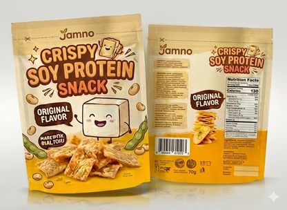 Jamno Crispy Soy Protein Chips Original Flavor (1.76Oz)